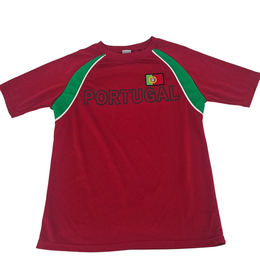 Y2K Portugal fan promo soccer jersey from the 2006 World Cup in Germany Unisex M